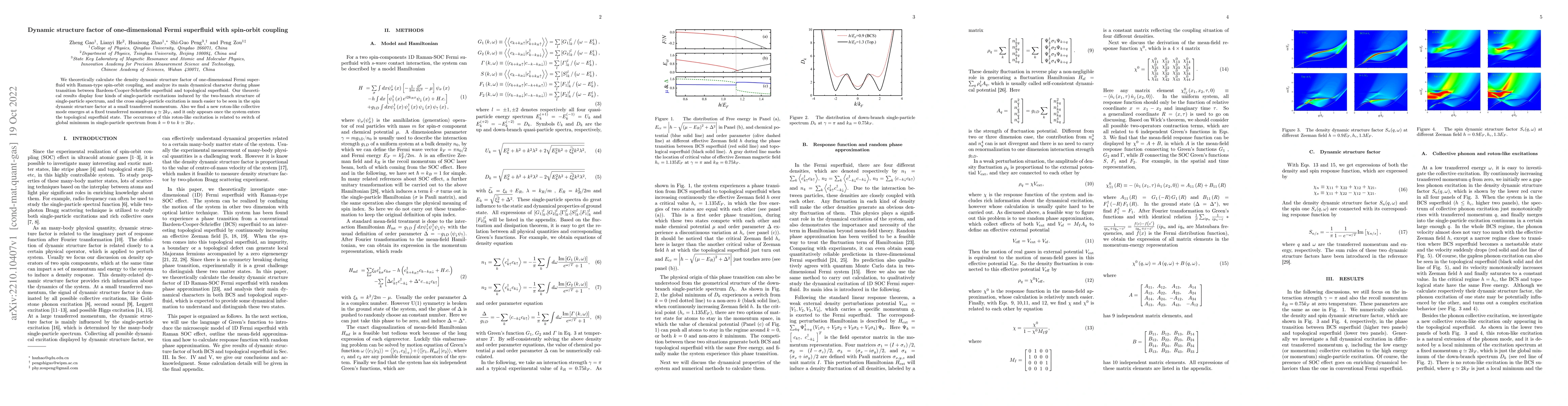 Thumbnail for Dynamic structure factor of one-dimensional Fermi superfluid with
  spin-orbit coupling