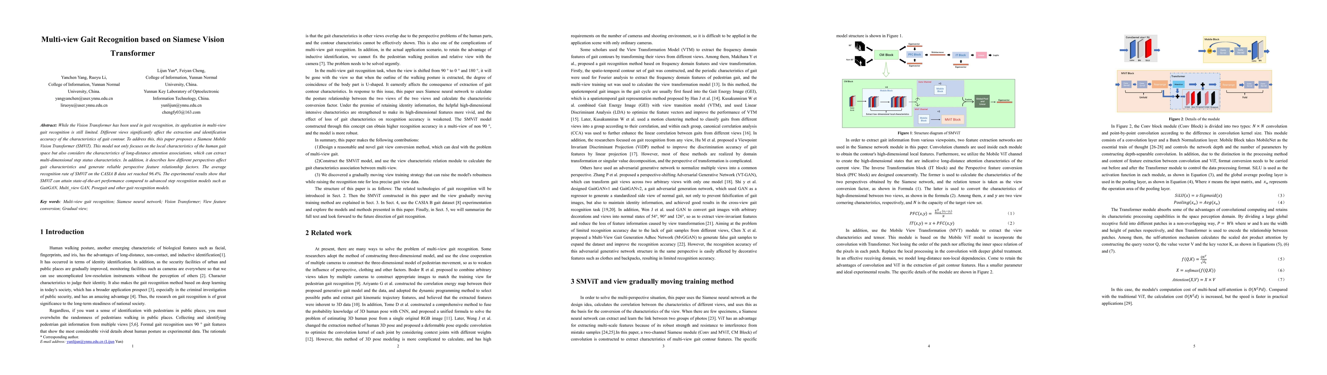 Thumbnail for Multi-view Gait Recognition based on Siamese Vision Transformer