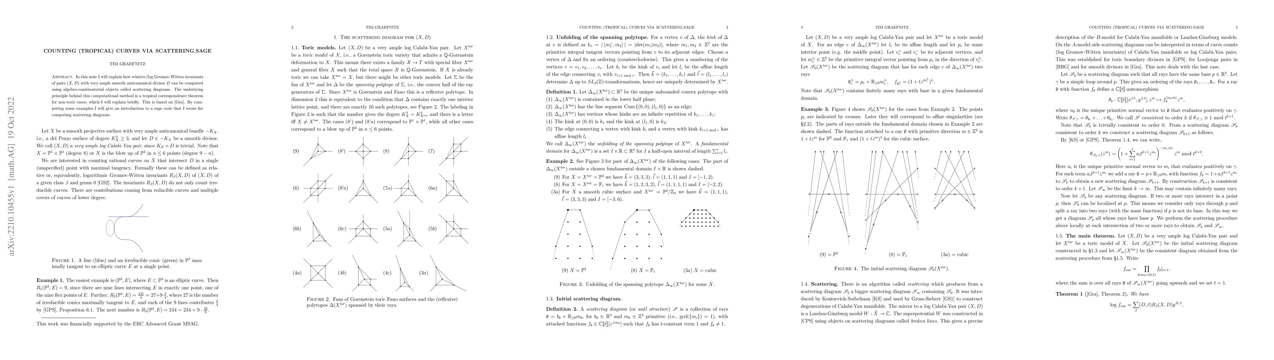 Thumbnail for Counting (tropical) curves via scattering.sage