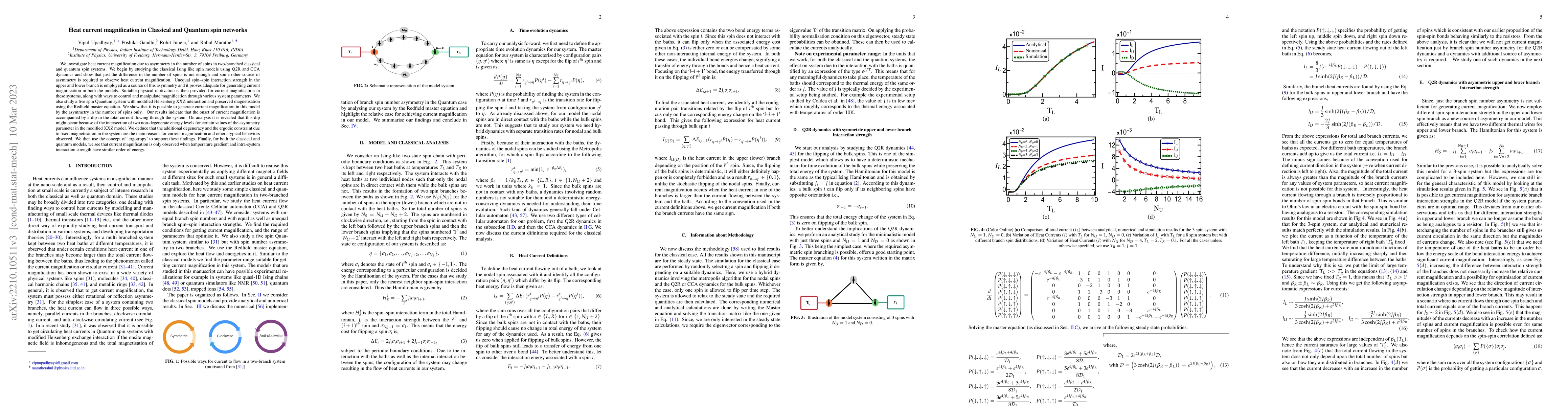 Thumbnail for Heat current magnification in Classical and Quantum spin networks