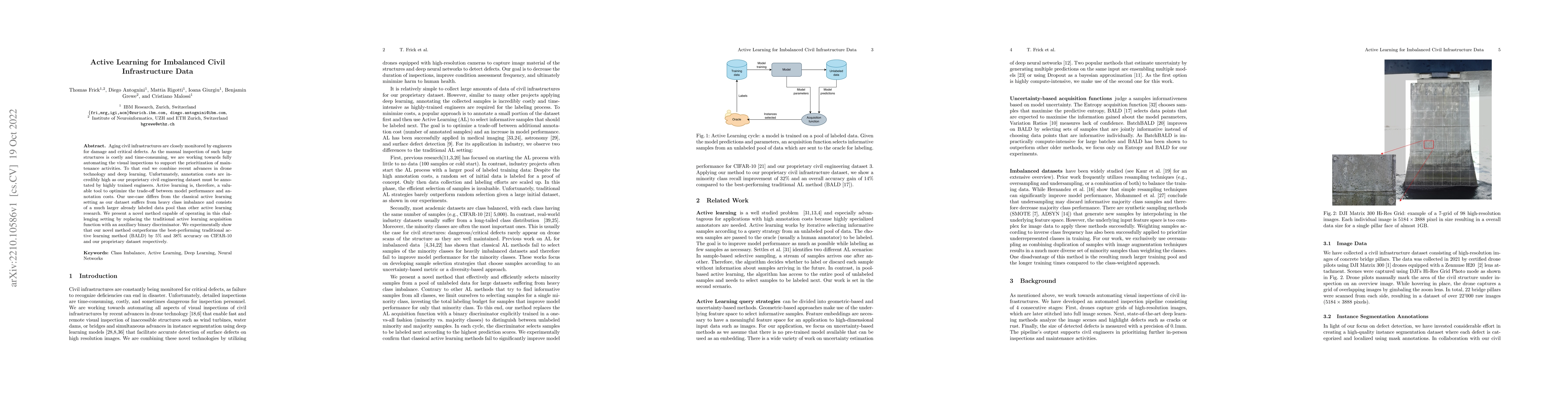 Thumbnail for Active Learning for Imbalanced Civil Infrastructure Data