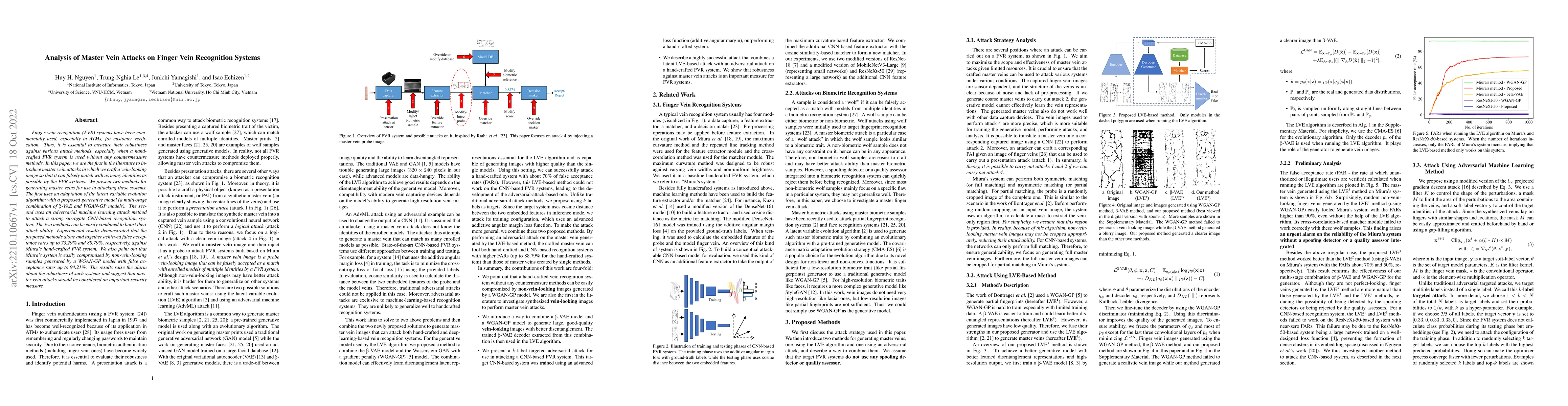 Thumbnail for Analysis of Master Vein Attacks on Finger Vein Recognition Systems
