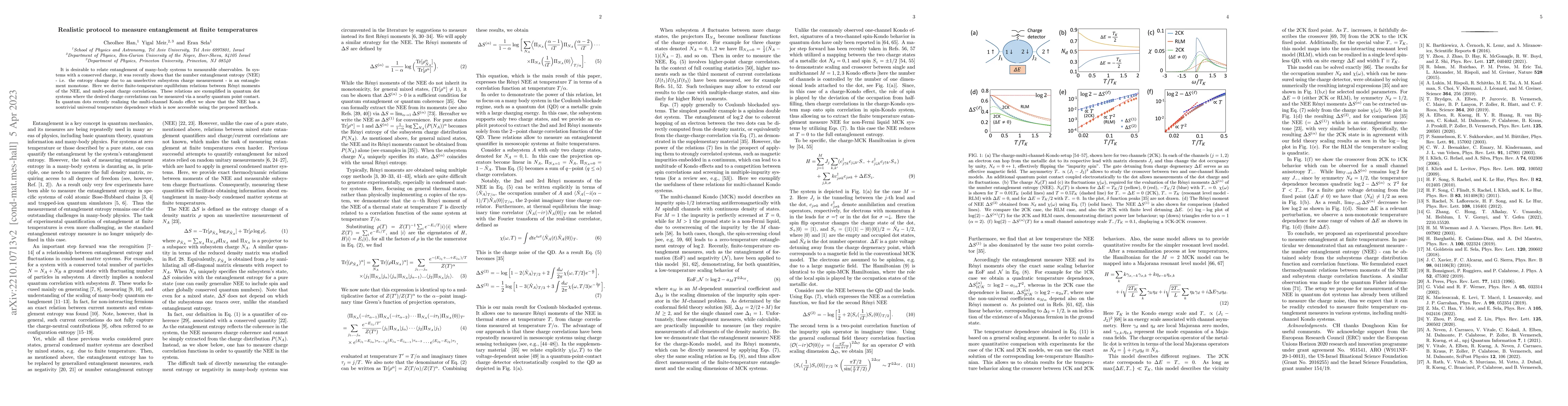 Thumbnail for Realistic protocol to measure entanglement at finite temperatures