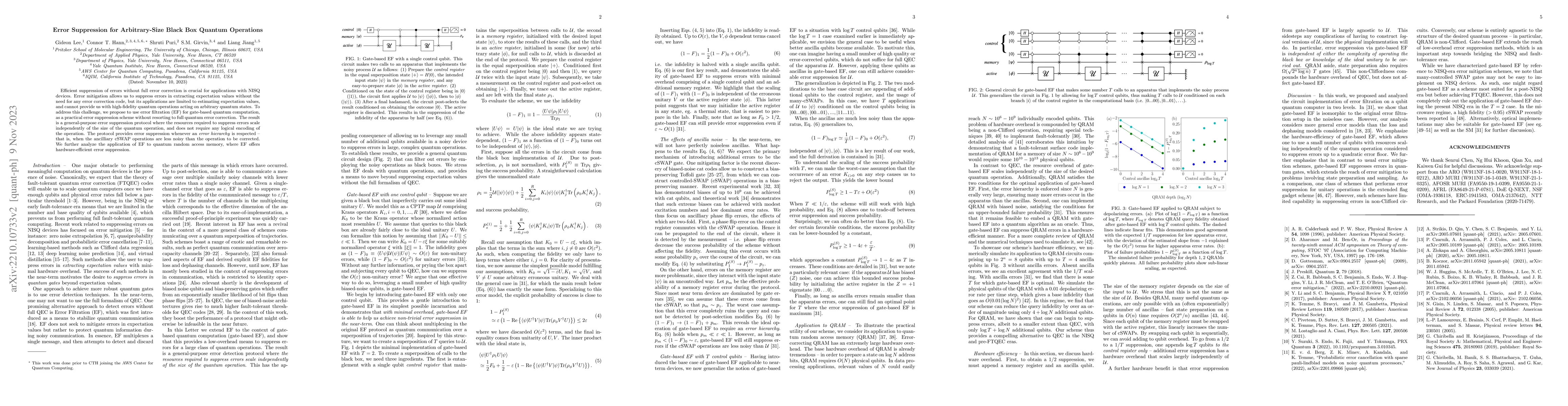 Thumbnail for Error Suppression for Arbitrary-Size Black Box Quantum Operations