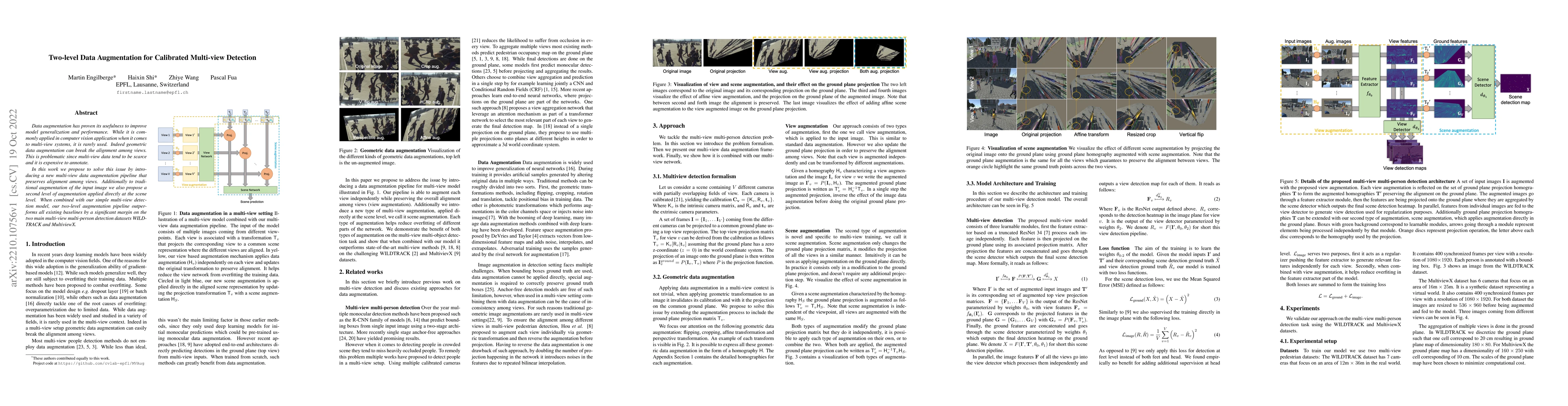 Thumbnail for Two-level Data Augmentation for Calibrated Multi-view Detection
