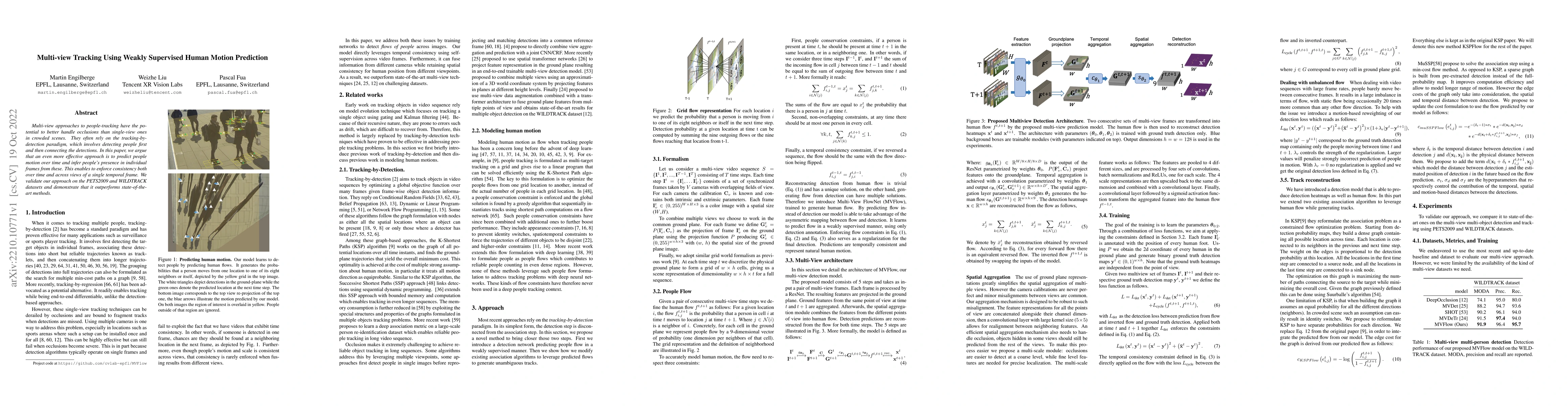 Thumbnail for Multi-view Tracking Using Weakly Supervised Human Motion Prediction