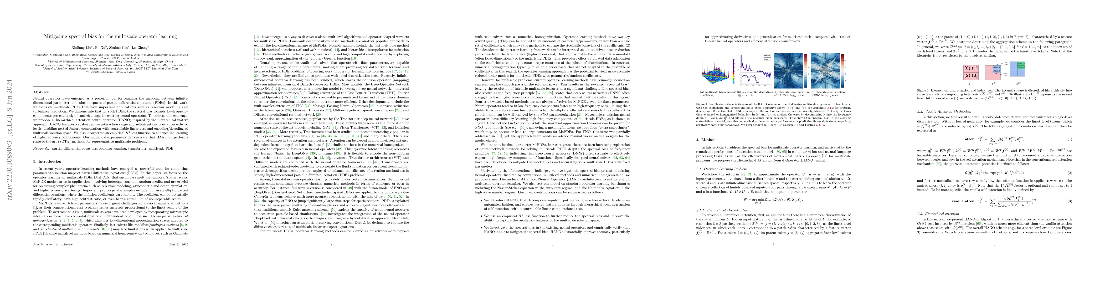 Thumbnail for Mitigating spectral bias for the multiscale operator learning