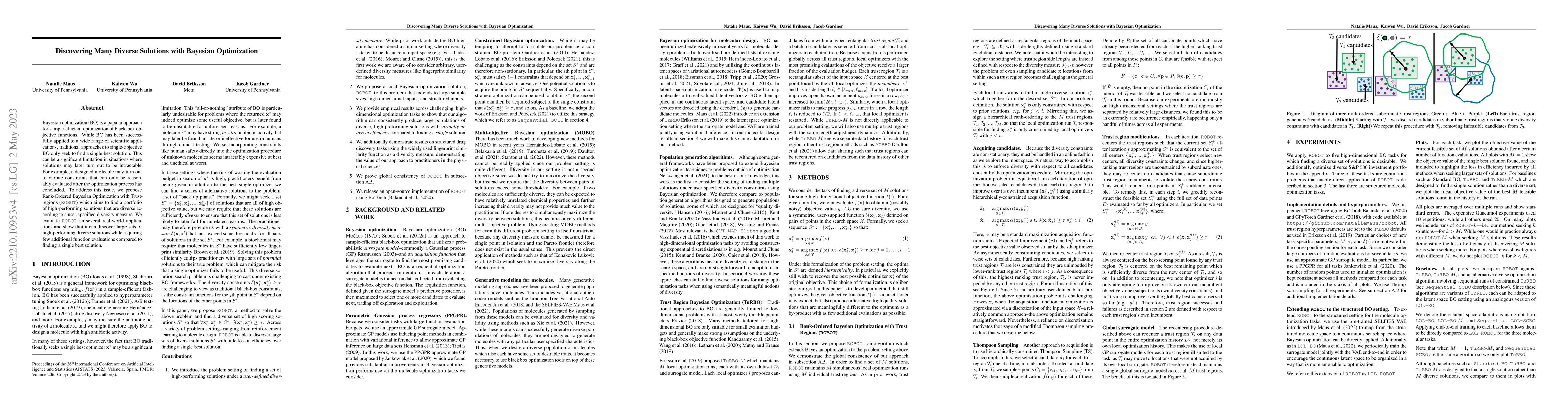 Thumbnail for Discovering Many Diverse Solutions with Bayesian Optimization
