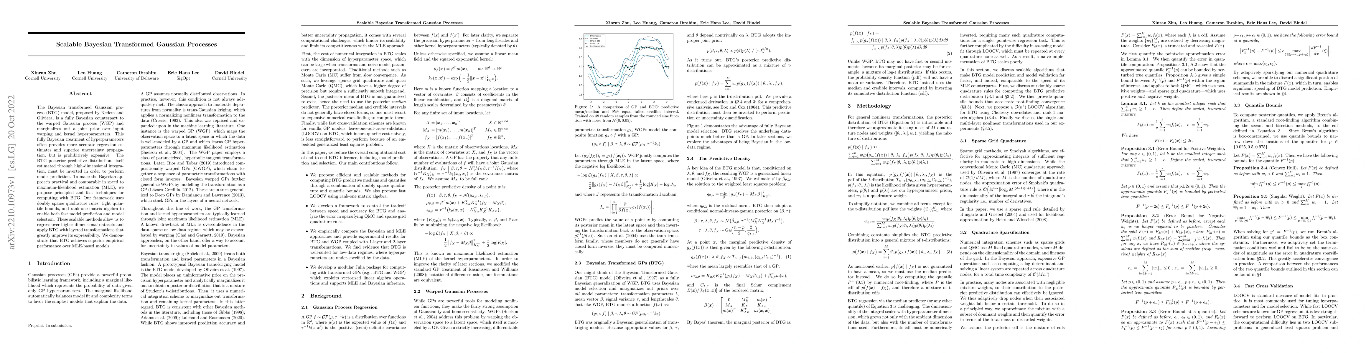 Thumbnail for Scalable Bayesian Transformed Gaussian Processes