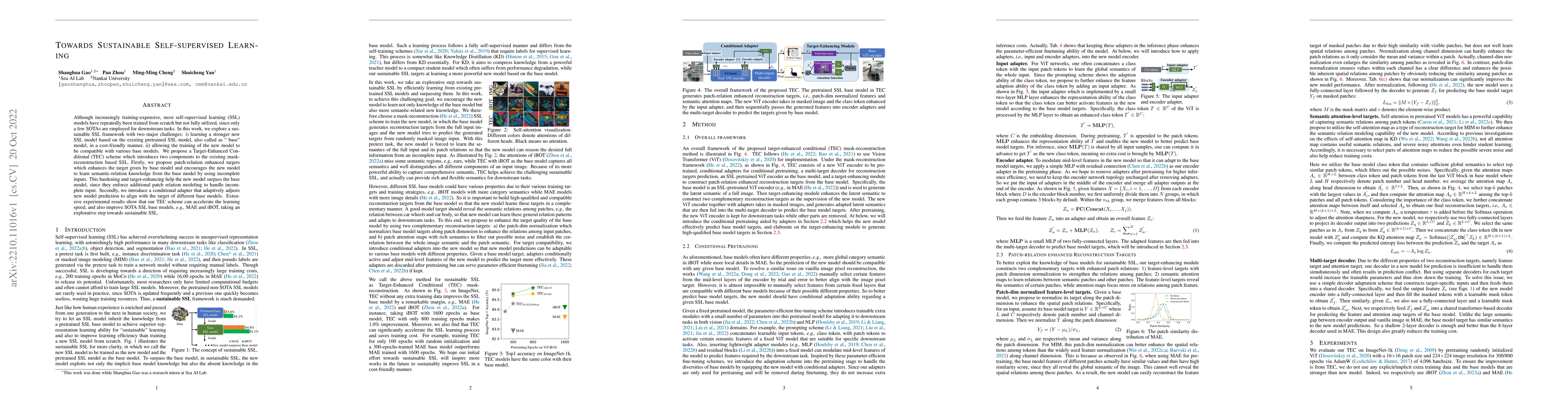 Thumbnail for Towards Sustainable Self-supervised Learning