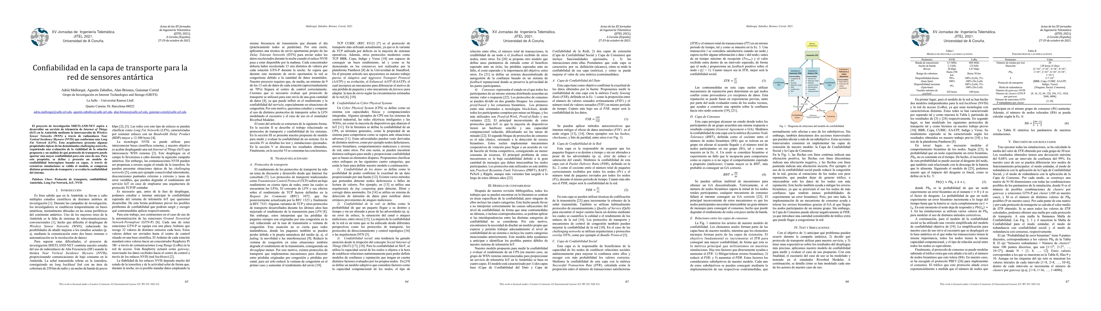 Thumbnail for Confiabilidad en la capa de transporte para la red de sensores
  ant\'artica