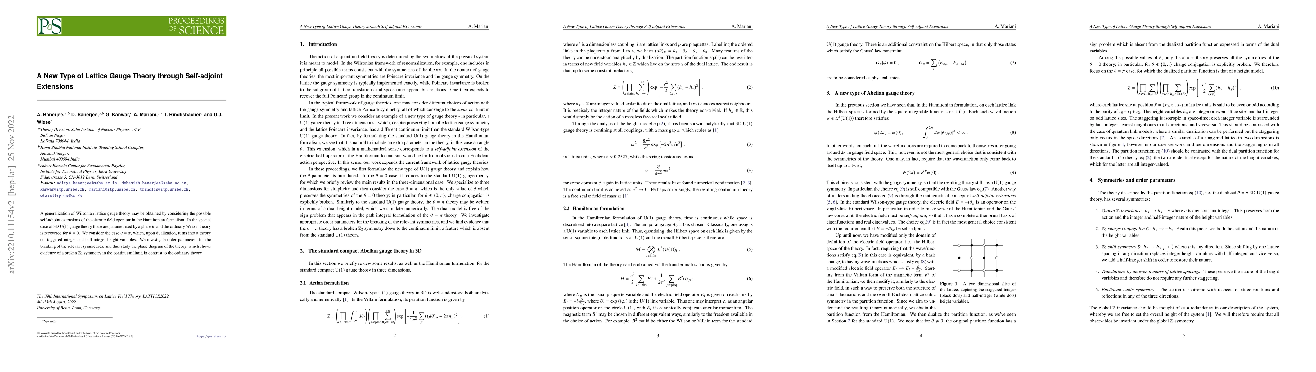 Thumbnail for A New Type of Lattice Gauge Theory through Self-adjoint Extensions