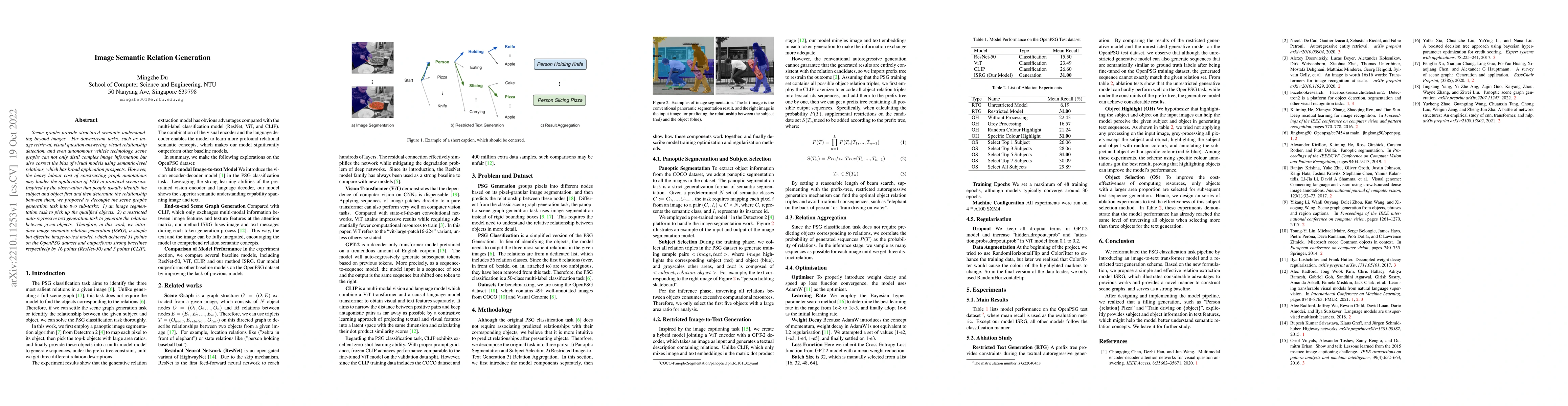 Thumbnail for Image Semantic Relation Generation
