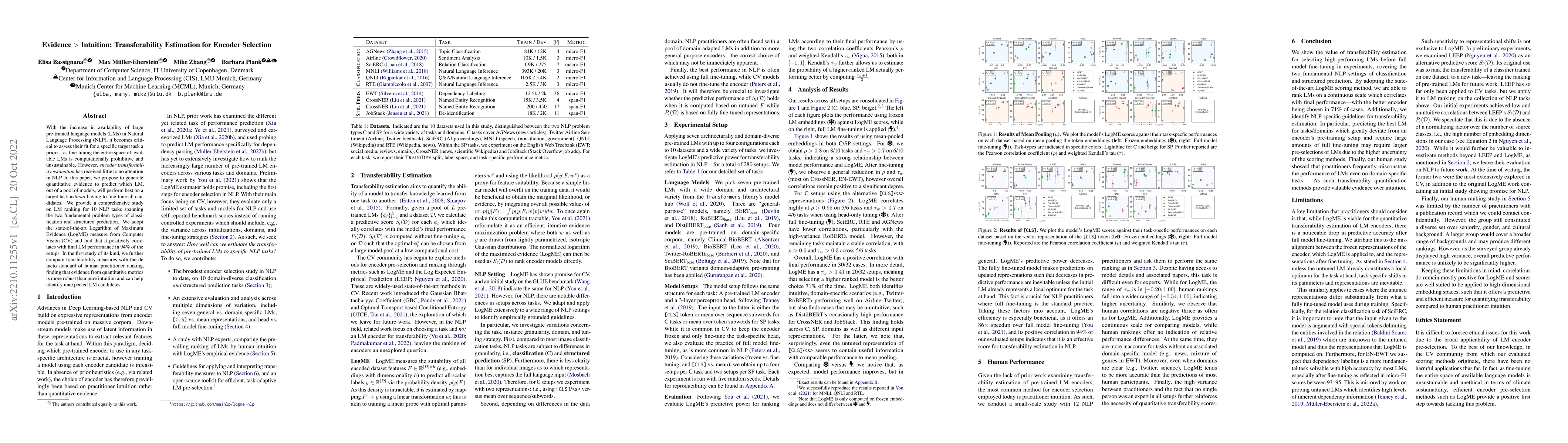 Thumbnail for Evidence > Intuition: Transferability Estimation for Encoder Selection