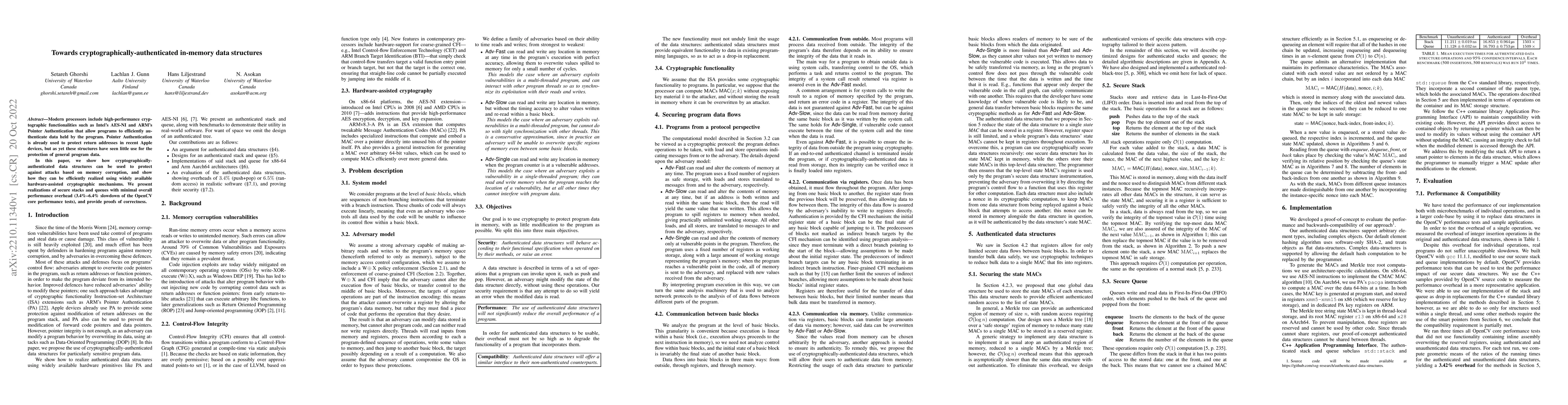 Thumbnail for Towards cryptographically-authenticated in-memory data structures