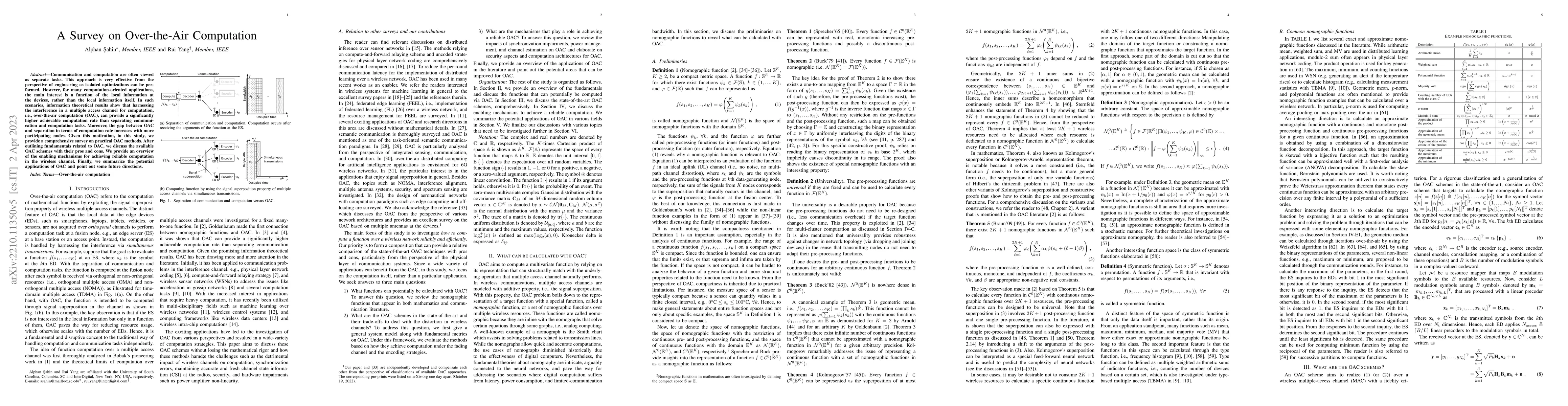 Thumbnail for A Survey on Over-the-Air Computation