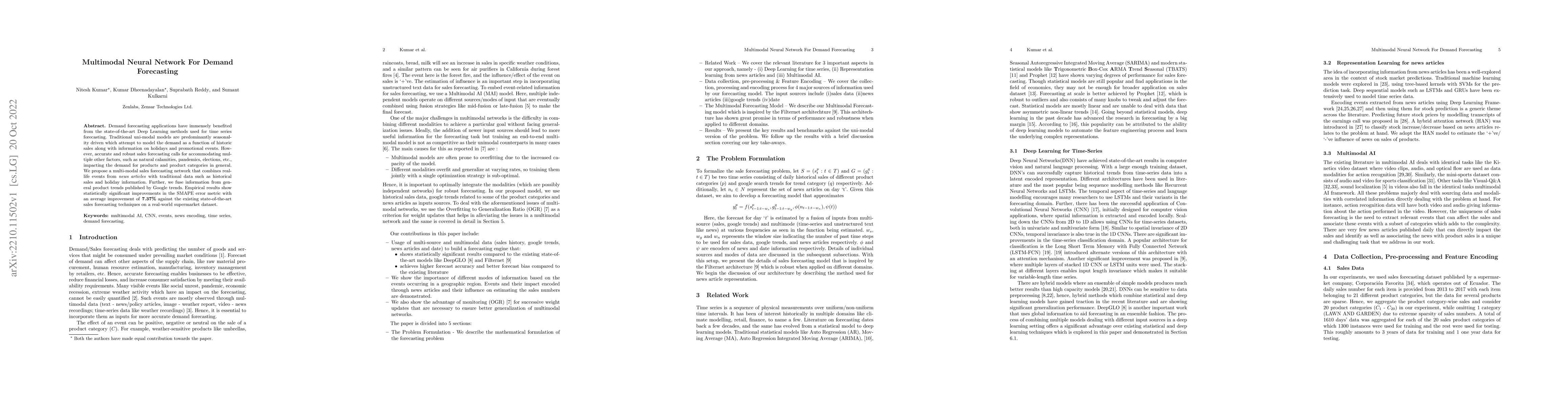 Thumbnail for Multimodal Neural Network For Demand Forecasting