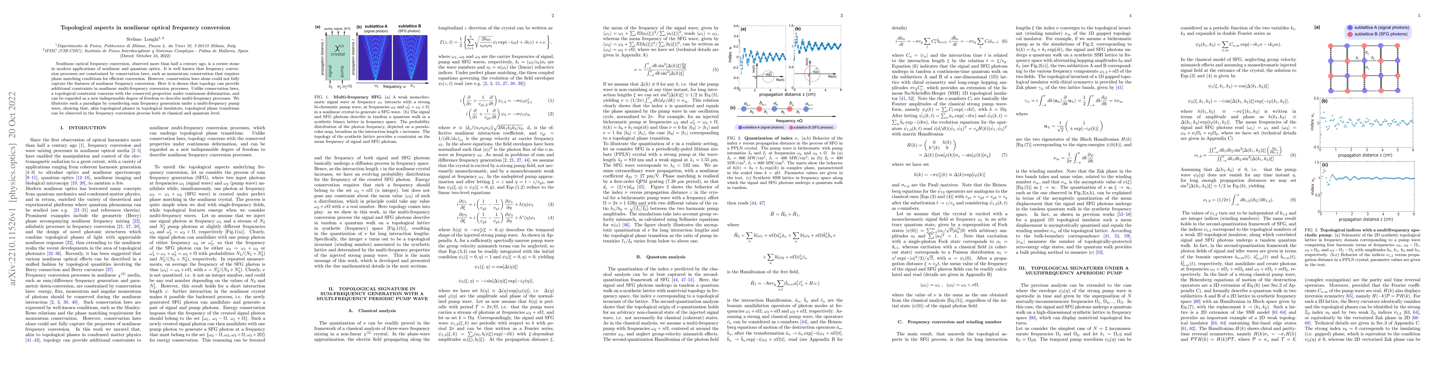 Thumbnail for Topological aspects in nonlinear optical frequency conversion