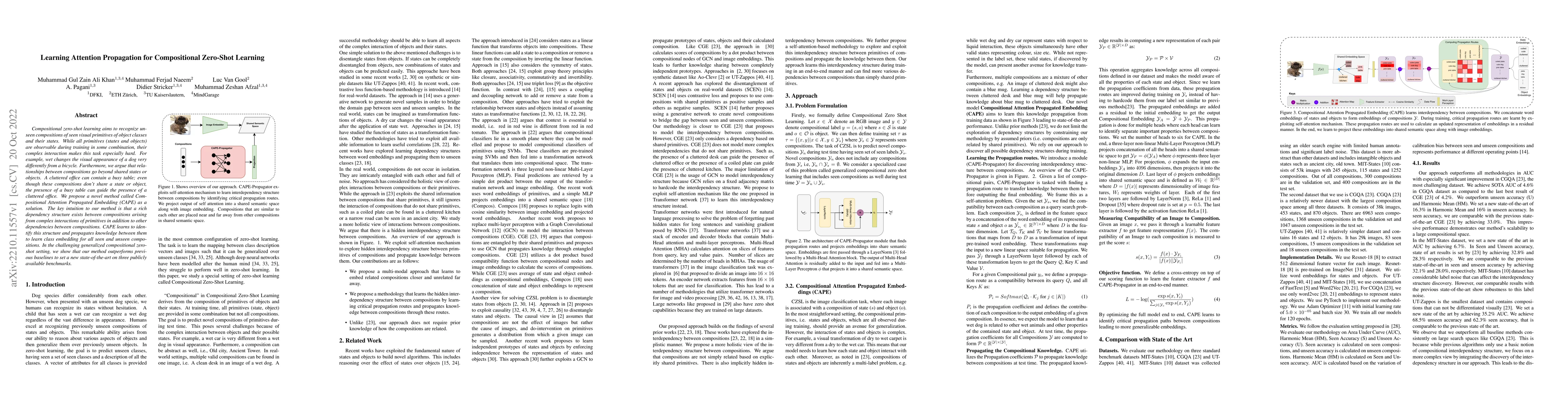 Thumbnail for Learning Attention Propagation for Compositional Zero-Shot Learning