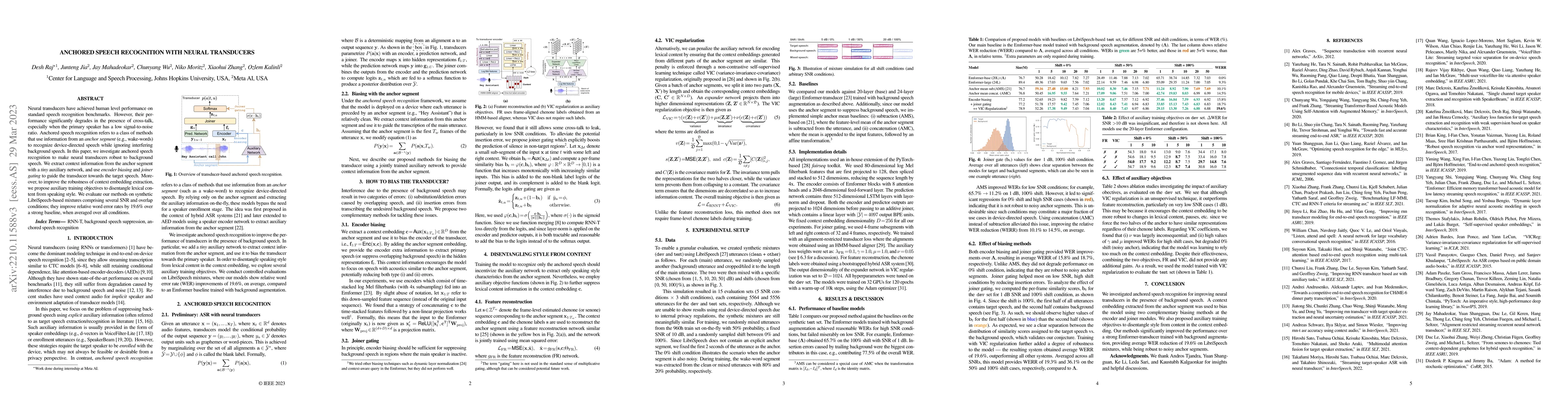 Thumbnail for Anchored Speech Recognition with Neural Transducers