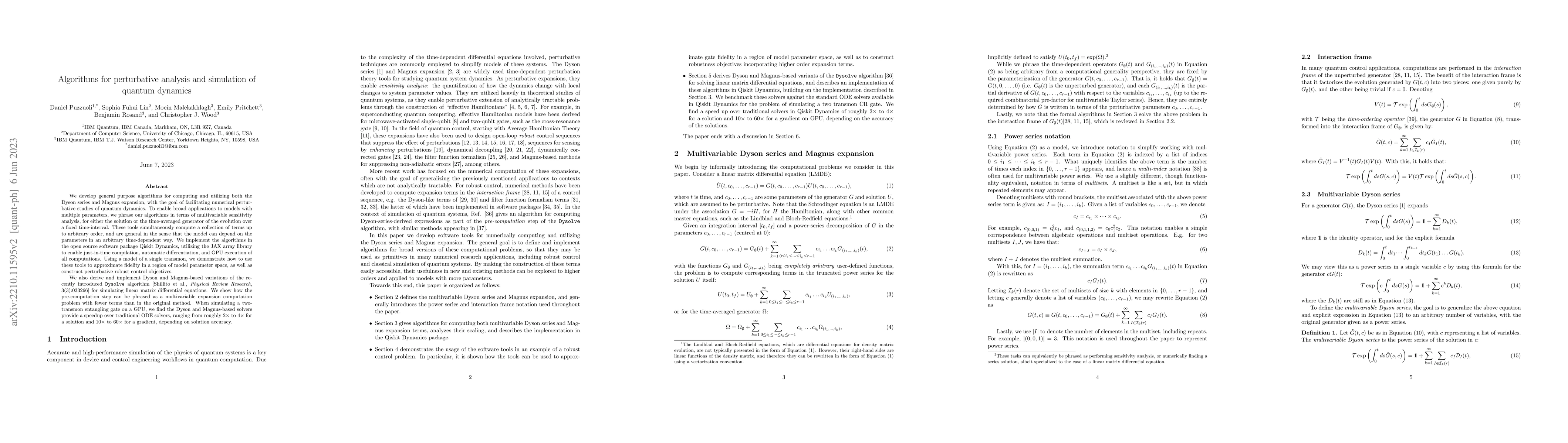 Thumbnail for Algorithms for perturbative analysis and simulation of quantum dynamics