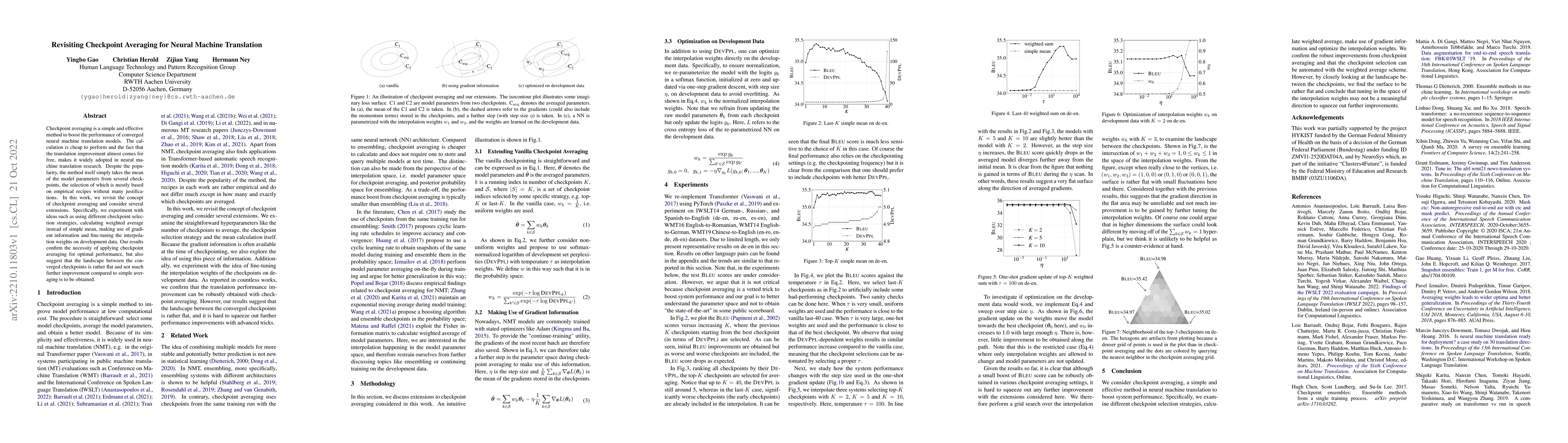 Thumbnail for Revisiting Checkpoint Averaging for Neural Machine Translation