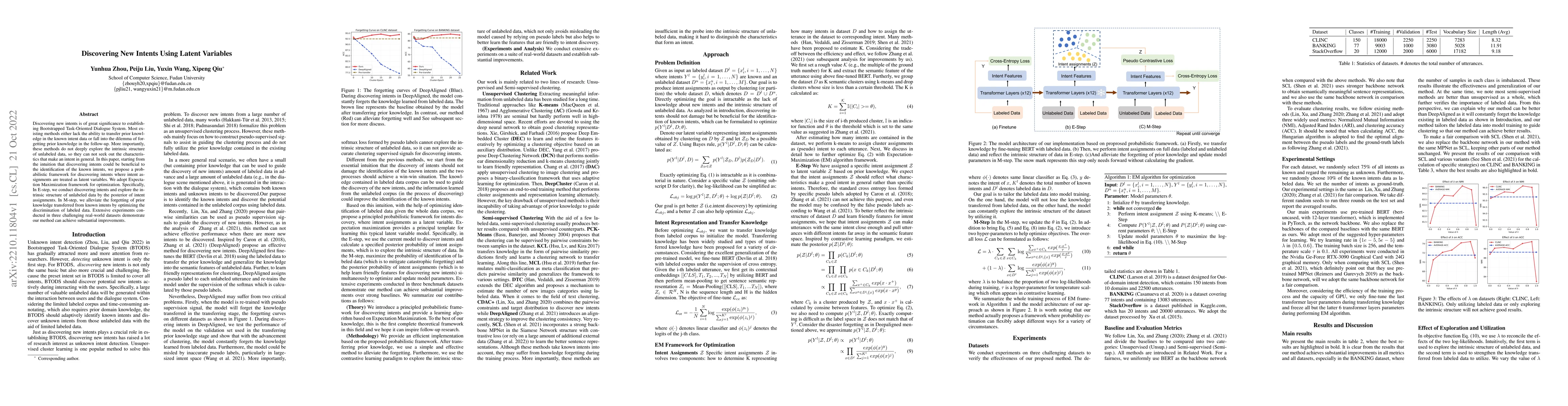 Thumbnail for Discovering New Intents Using Latent Variables