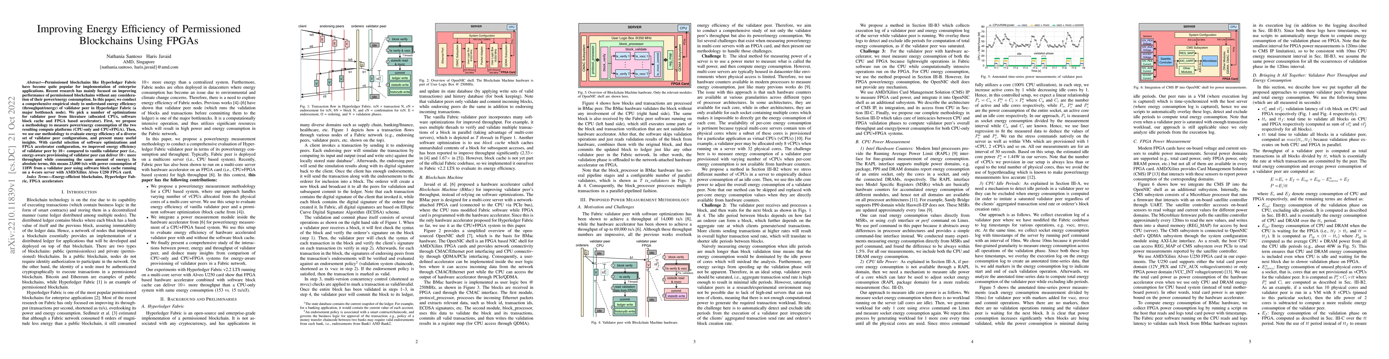 Thumbnail for Improving Energy Efficiency of Permissioned Blockchains Using FPGAs
