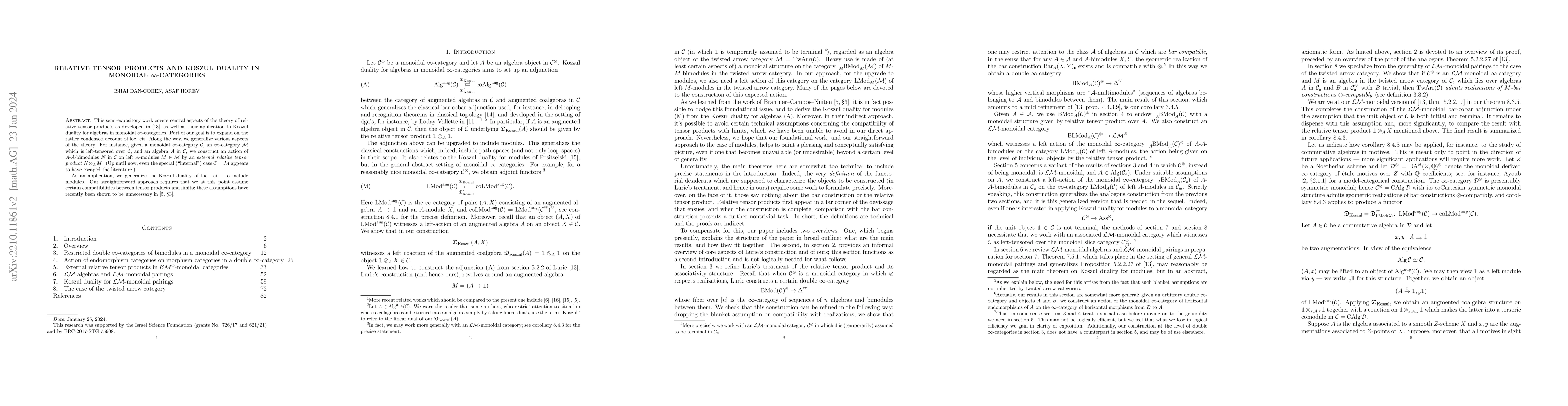 Thumbnail for Relative tensor products and Koszul duality in monoidal oo-categories