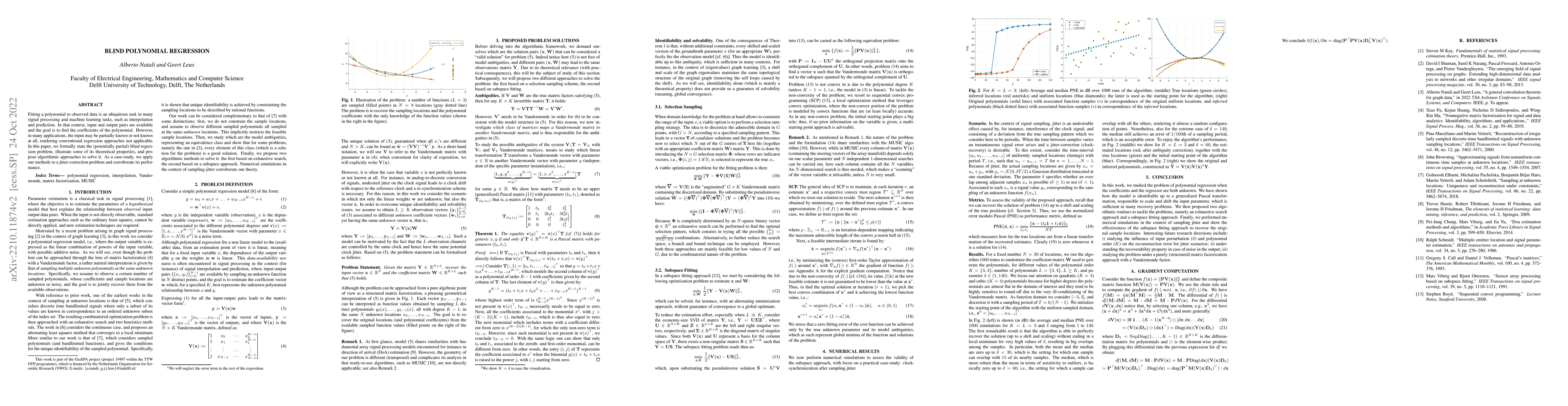 Thumbnail for Blind Polynomial Regression