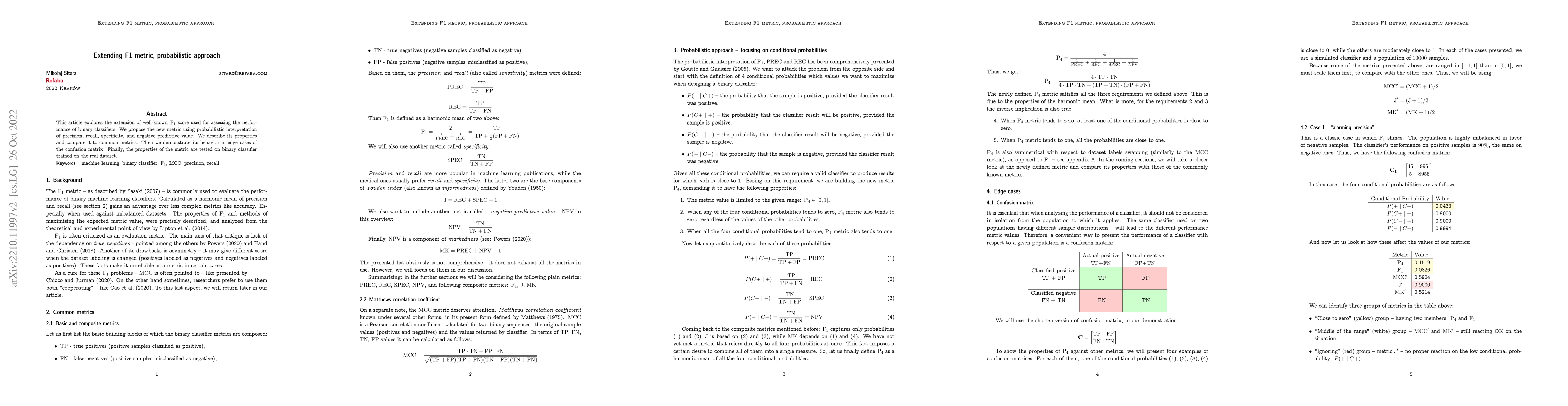 Thumbnail for Extending F1 metric, probabilistic approach