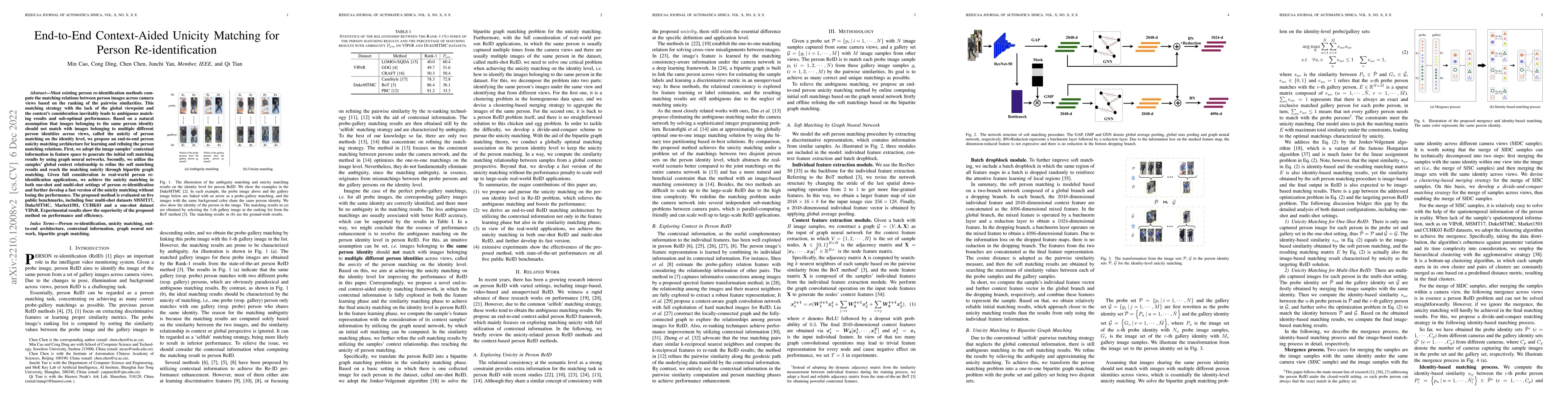 Thumbnail for End-to-End Context-Aided Unicity Matching for Person Re-identification