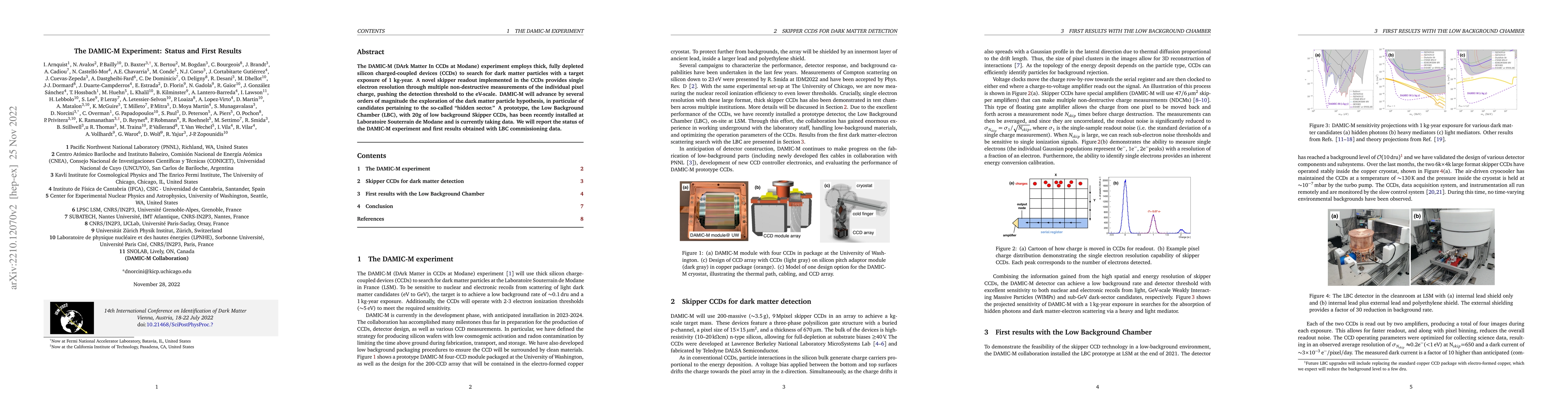 Thumbnail for The DAMIC-M Experiment: Status and First Results