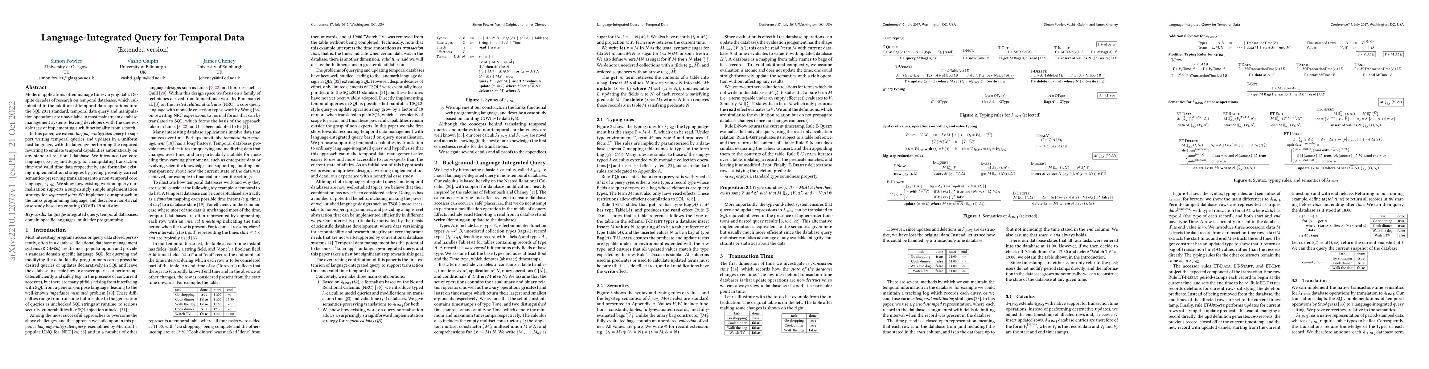 Thumbnail for Language-Integrated Query for Temporal Data (Extended version)