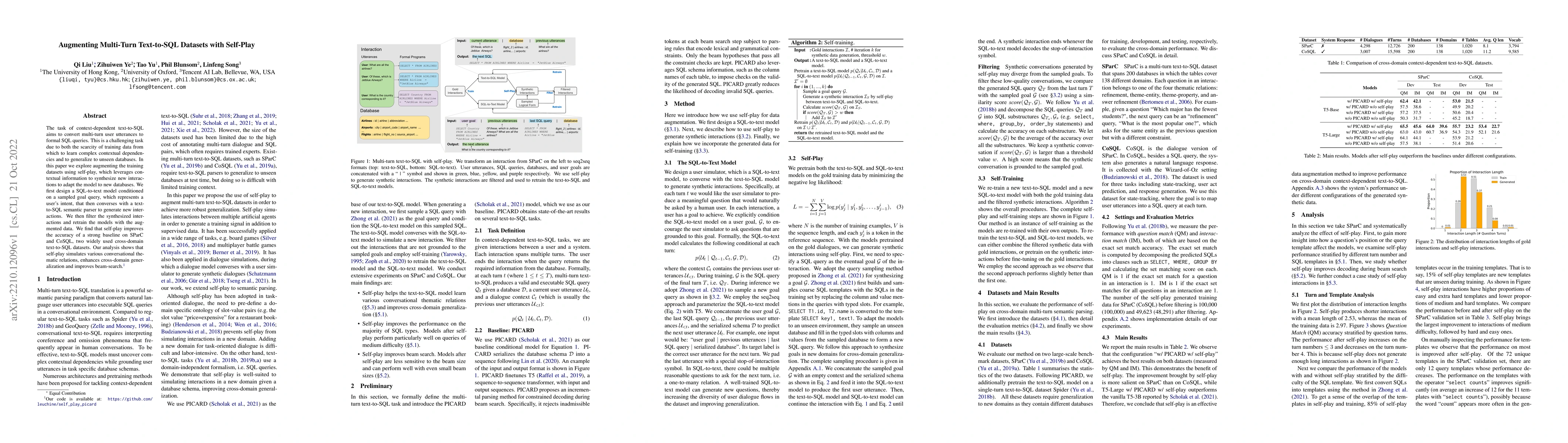 Thumbnail for Augmenting Multi-Turn Text-to-SQL Datasets with Self-Play