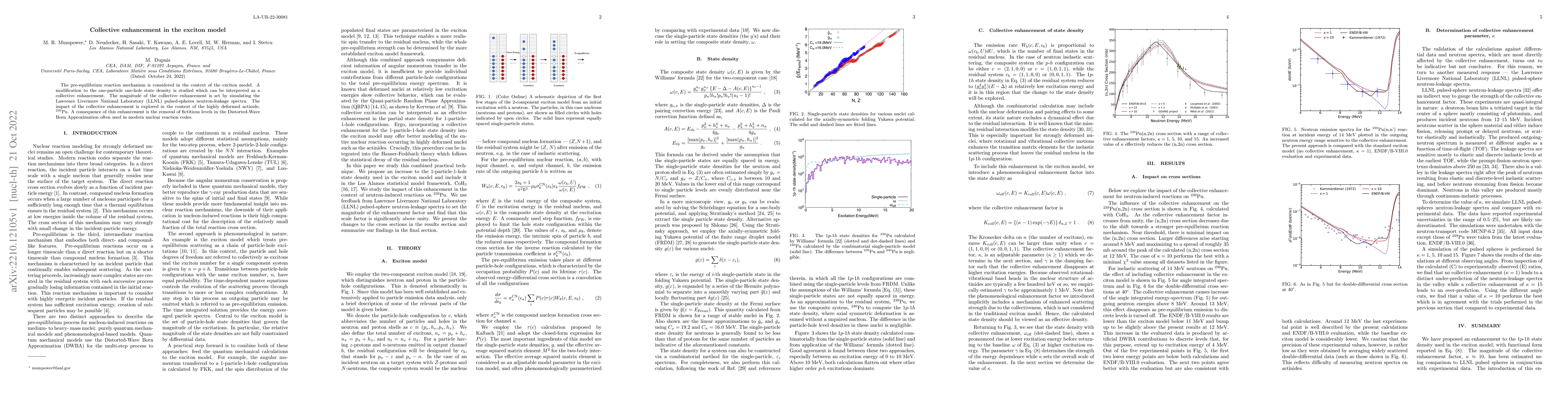 Thumbnail for Collective enhancement in the exciton model