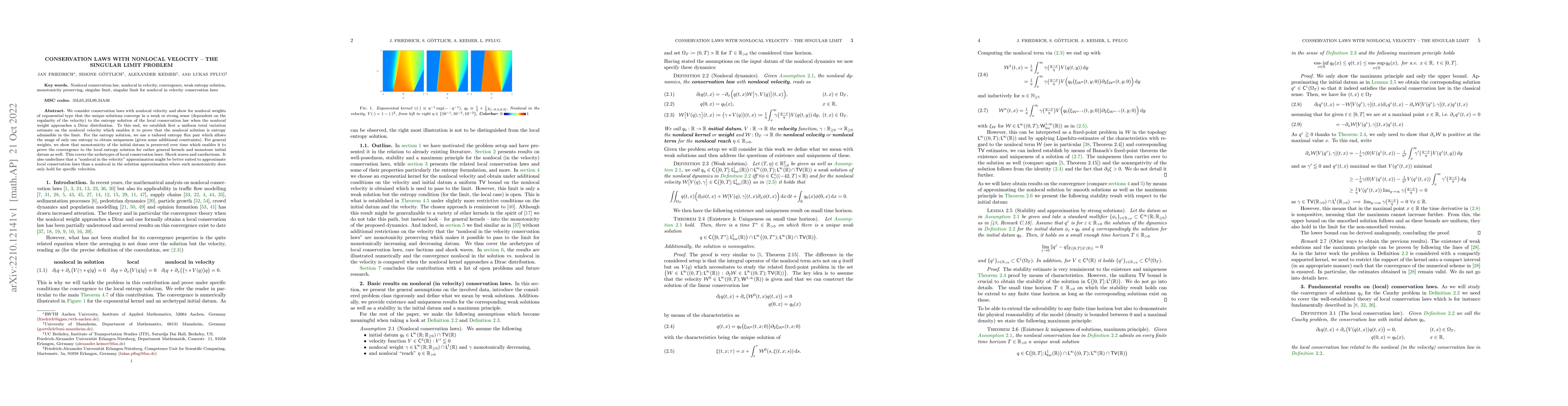 Thumbnail for Conservation laws with nonlocal velocity -- the singular limit problem