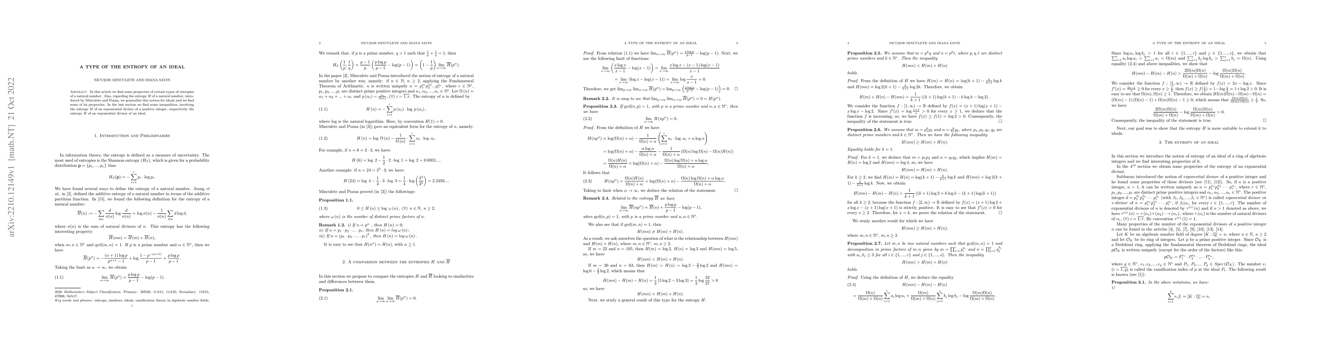 Thumbnail for A type of the entropy of an ideal
