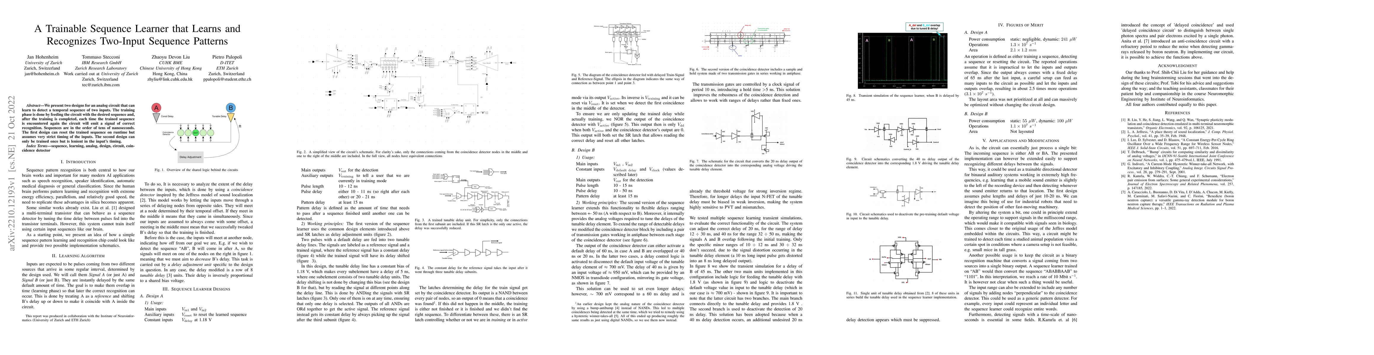 Thumbnail for A Trainable Sequence Learner that Learns and Recognizes Two-Input
  Sequence Patterns