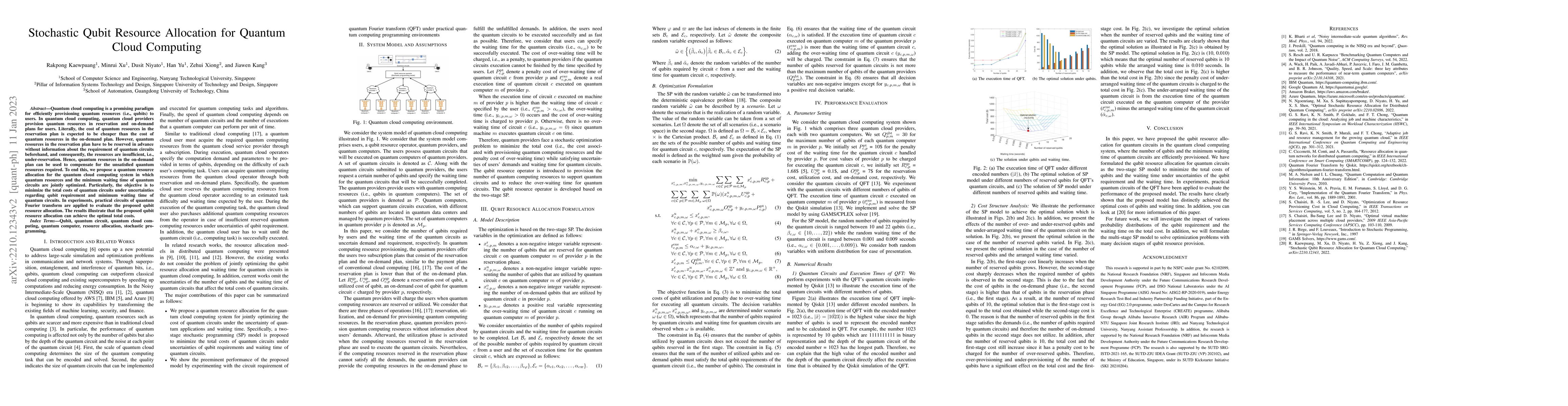 Thumbnail for Stochastic Qubit Resource Allocation for Quantum Cloud Computing