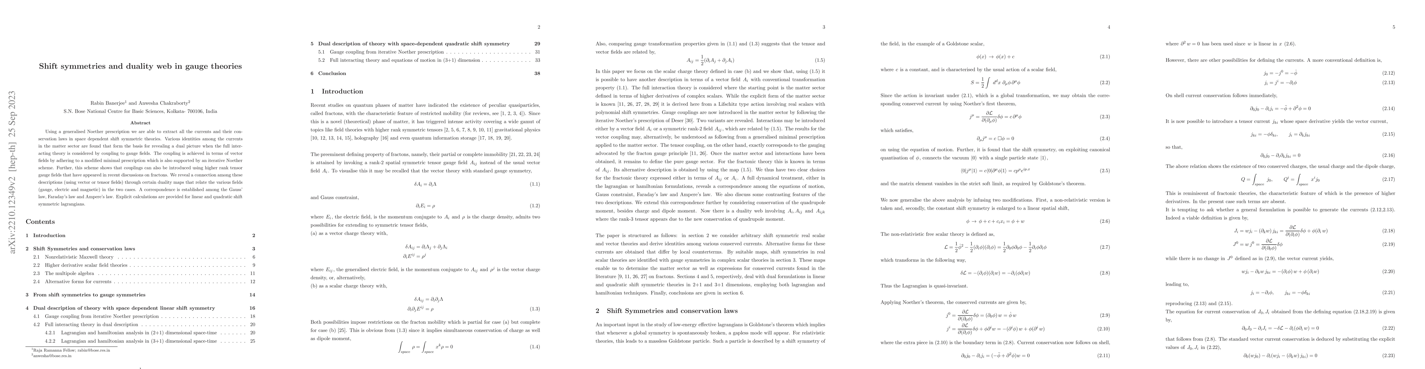 Thumbnail for Shift symmetries and duality web in gauge theories
