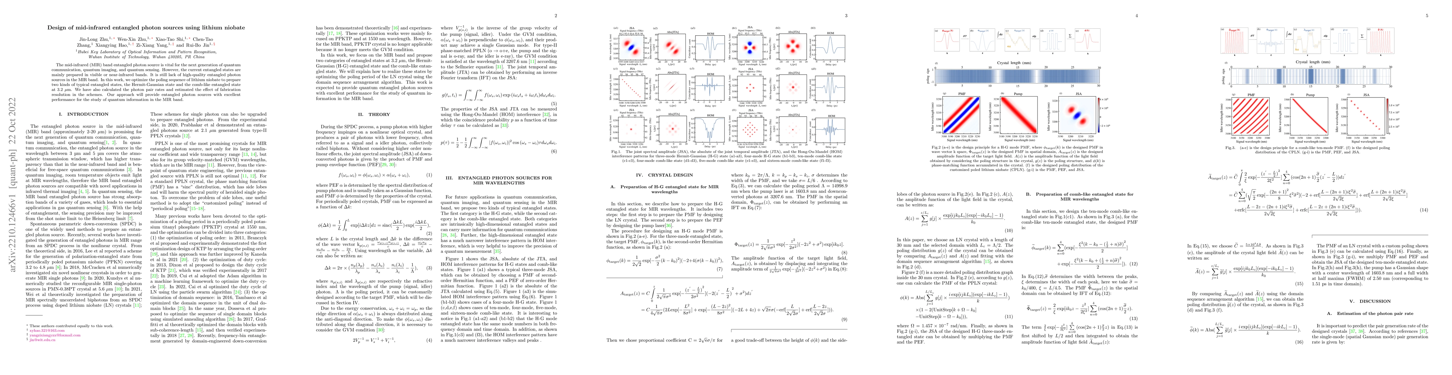Thumbnail for Design of mid-infrared entangled photon sources using lithium niobate