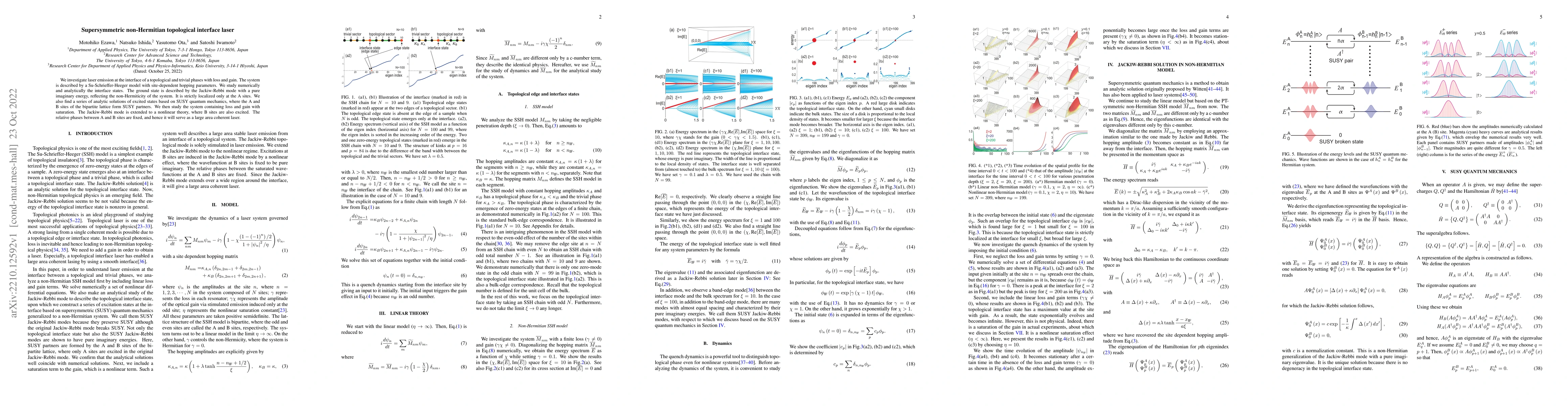 Thumbnail for Supersymmetric non-Hermitian topological interface laser