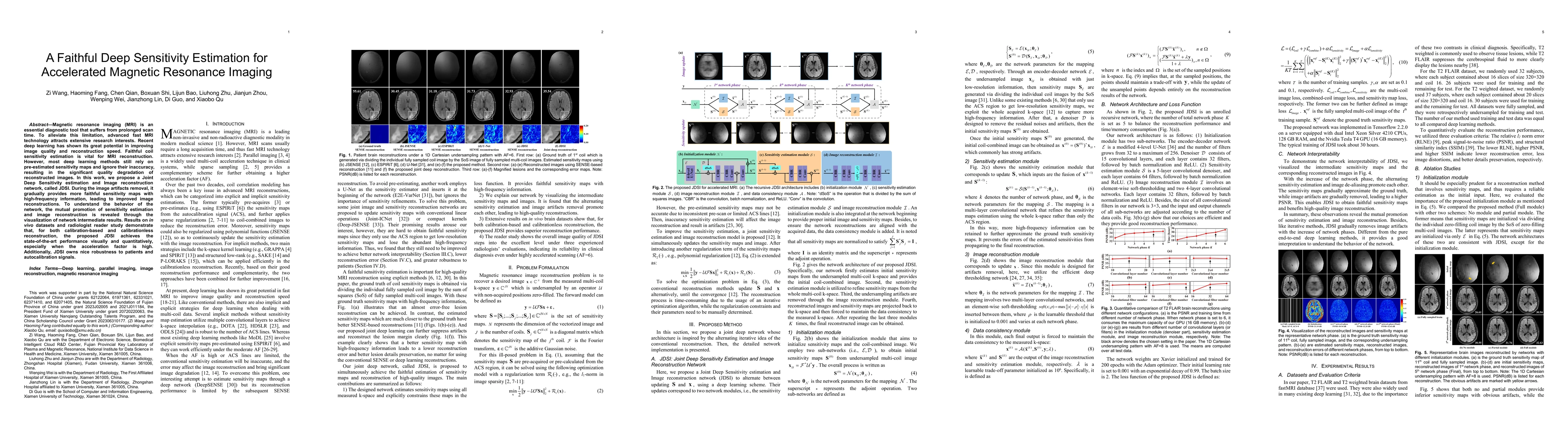 Thumbnail for A Faithful Deep Sensitivity Estimation for Accelerated Magnetic
  Resonance Imaging