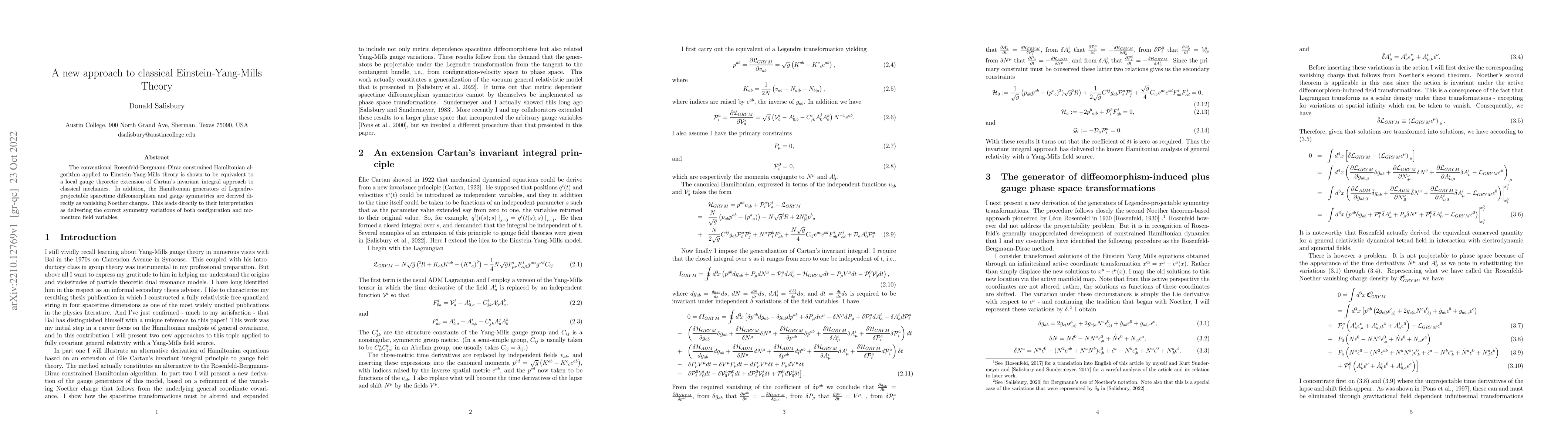 Thumbnail for A new approach to classical Einstein-Yang-Mills Theory