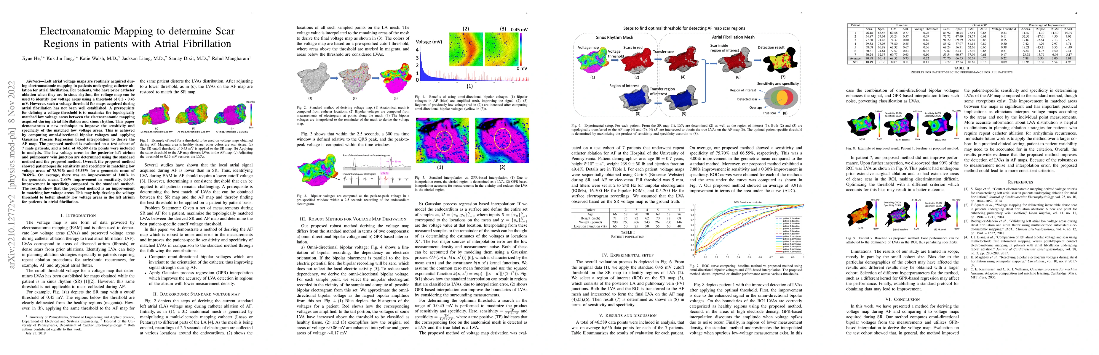 Thumbnail for Electroanatomic Mapping to determine Scar Regions in patients with
  Atrial Fibrillation