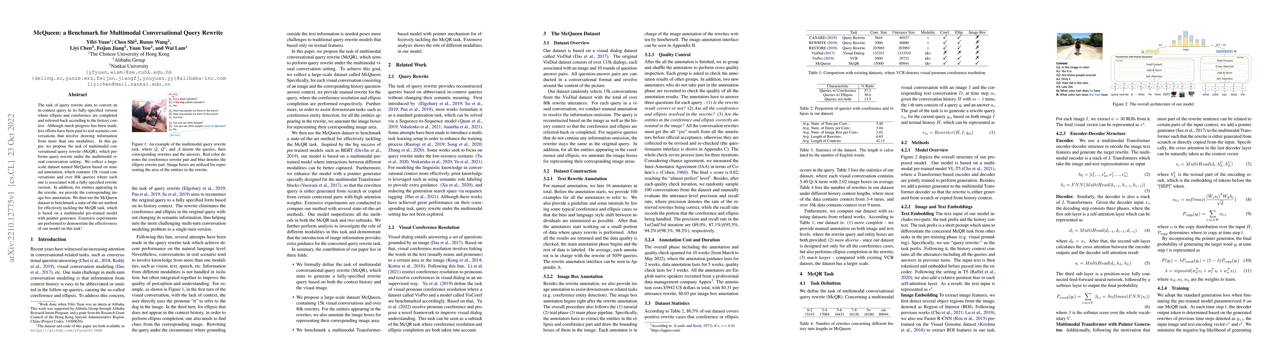 Thumbnail for McQueen: a Benchmark for Multimodal Conversational Query Rewrite