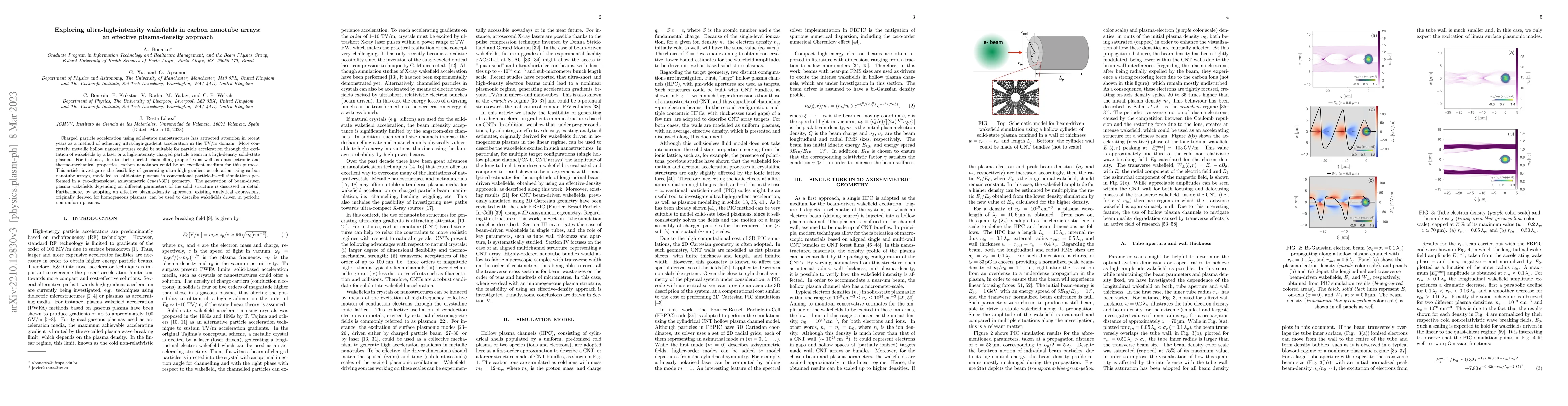 Thumbnail for Exploring ultra-high-intensity wakefields in carbon nanotube arrays: an
  effective plasma-density approach