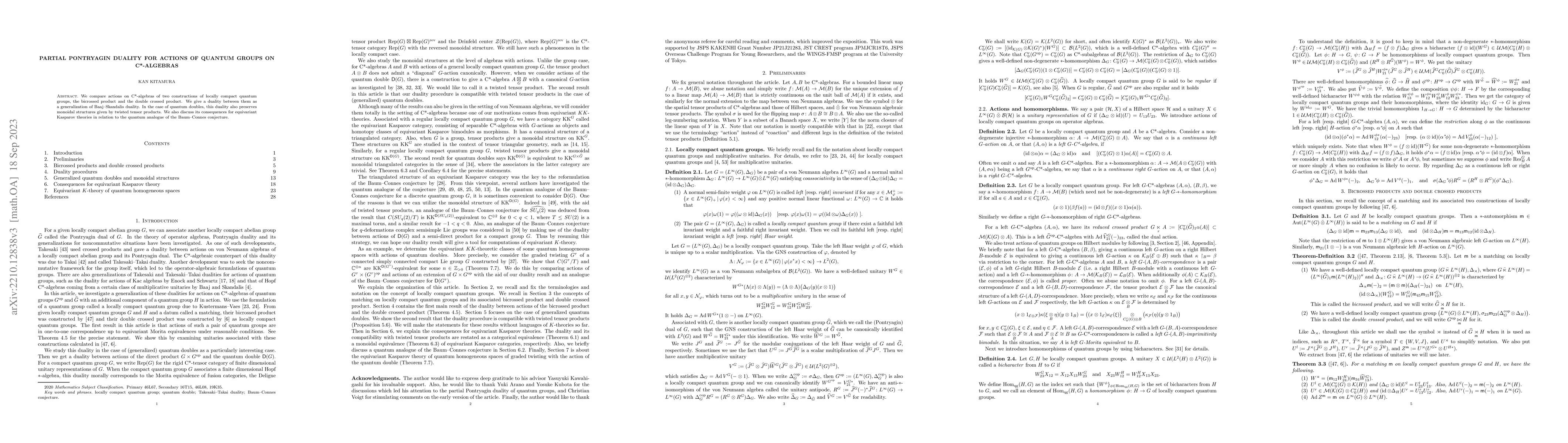 Thumbnail for Partial Pontryagin duality for actions of quantum groups on C*-algebras