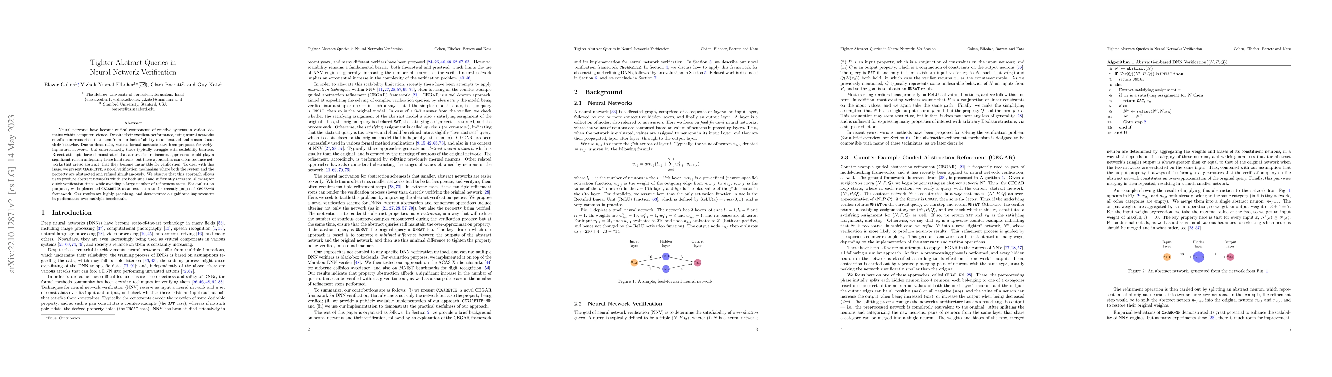 Thumbnail for Tighter Abstract Queries in Neural Network Verification